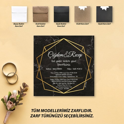 Beren Kare Davetiye 1814 Beren Kare Davetiye 1814 - Yaren Davetiye